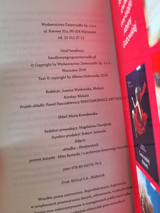 Lady M. Książka Ałbena Grabowska