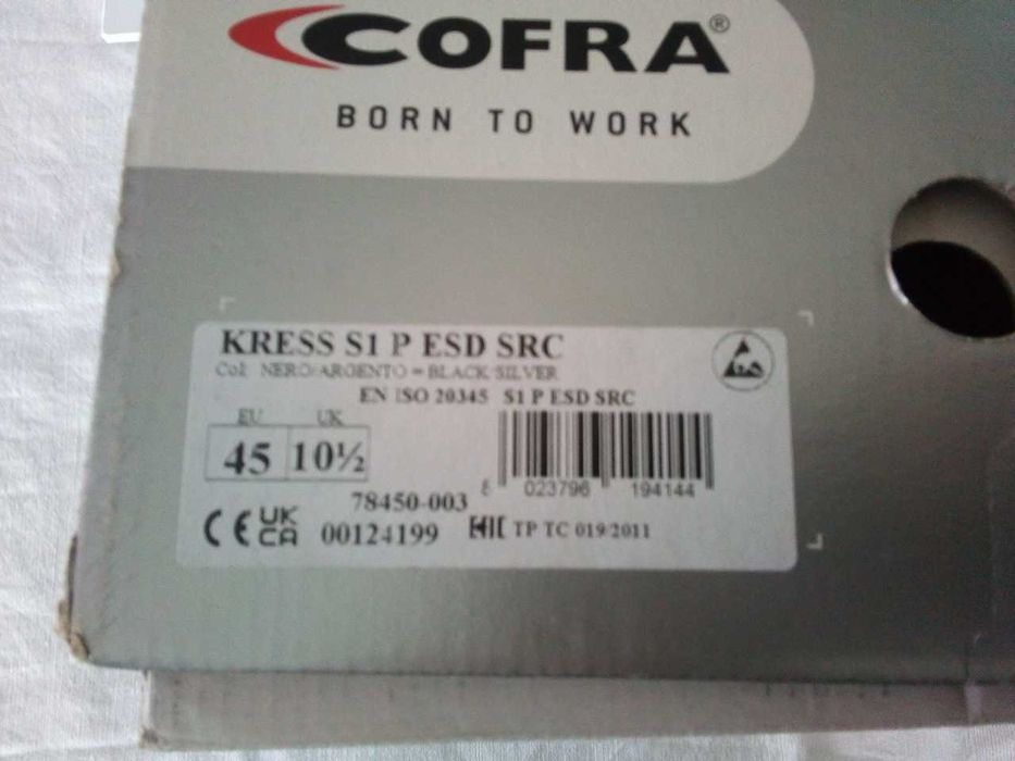 Sapato de proteção antiestático, NOVO!