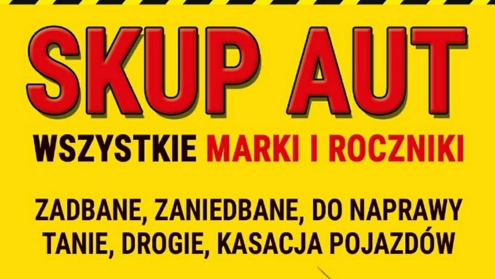 SKUP AUT Dojazd Natychmiast!!!