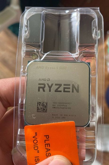Процесор Ryzen 5 5600 новий