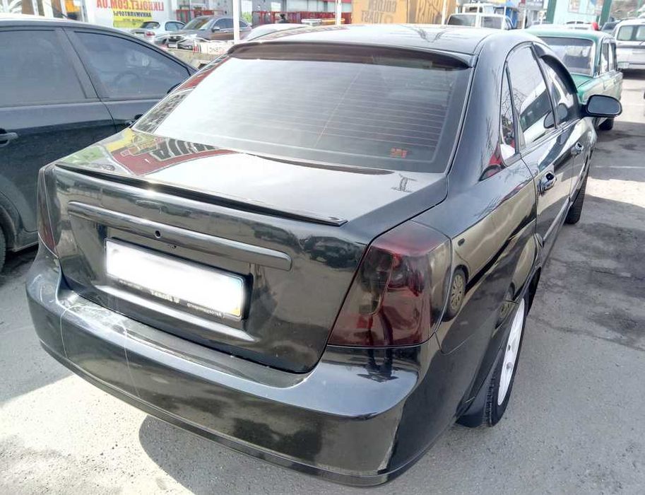Спойлер Chevrolet Lacetti Шевроле Лачетти седан задний на багажник