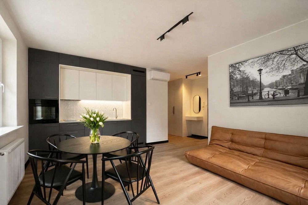 2 pokoje z aneksem | 39m2 | balkon | 5min do centrum| ul. Garbarska