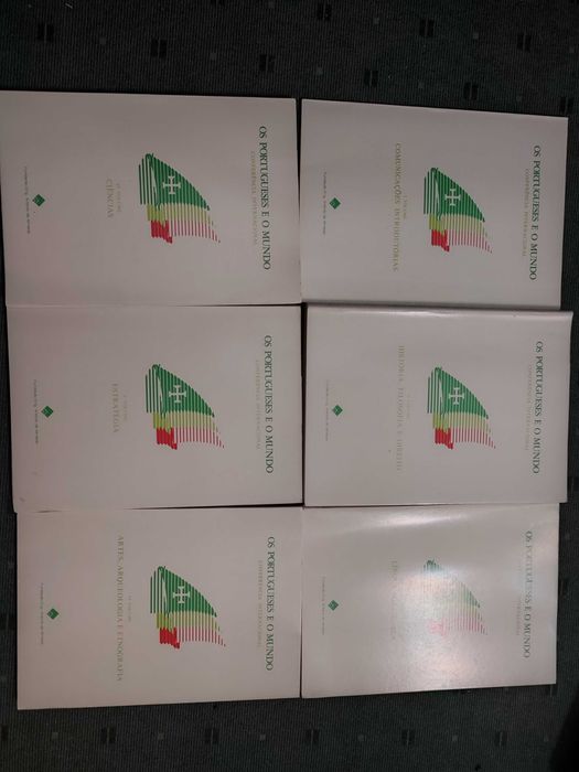 Os Portugueses e o Mundo - 6 Volumes