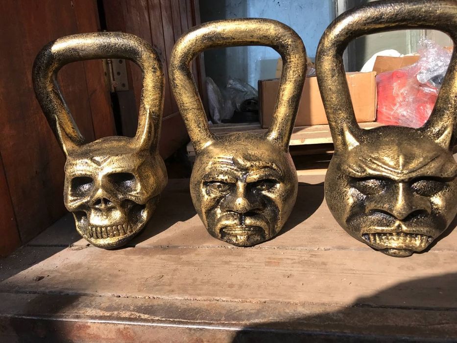 Гиря 14 кг 15 кг 16 кг чугунная Гиря ПОДАРОК