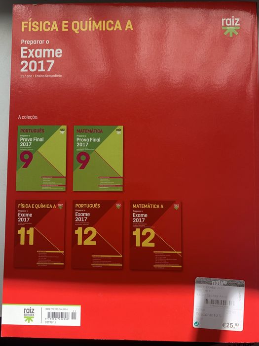 Preparar exame fisica e quimica