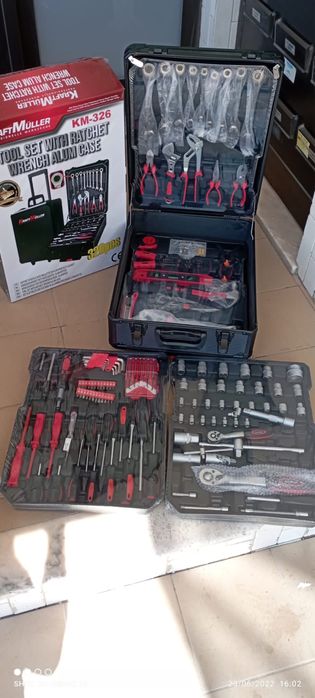 Promoção: Mala de ferramentas troley 226pcs