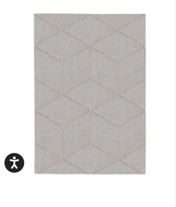 Dywan Feniks Homla szary geometryczny