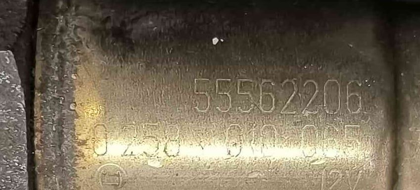 Sonda Lambda 55562206 - OPEL ASTRA J