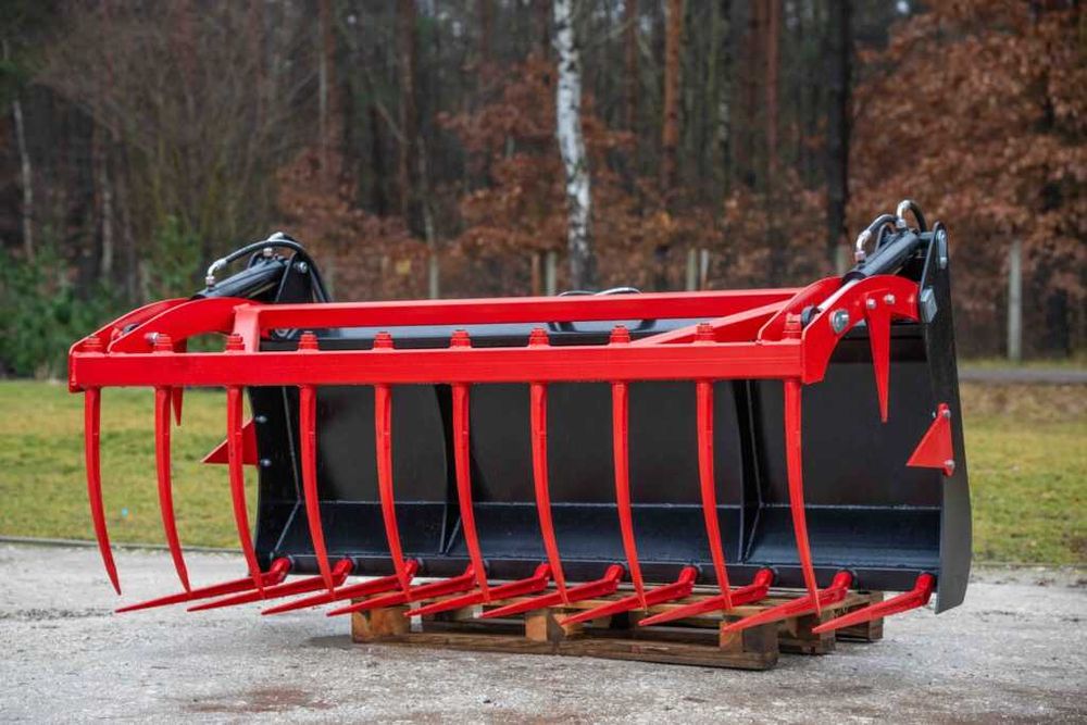 Widło-krokodyl - ząb kute 120 cm - Nowy