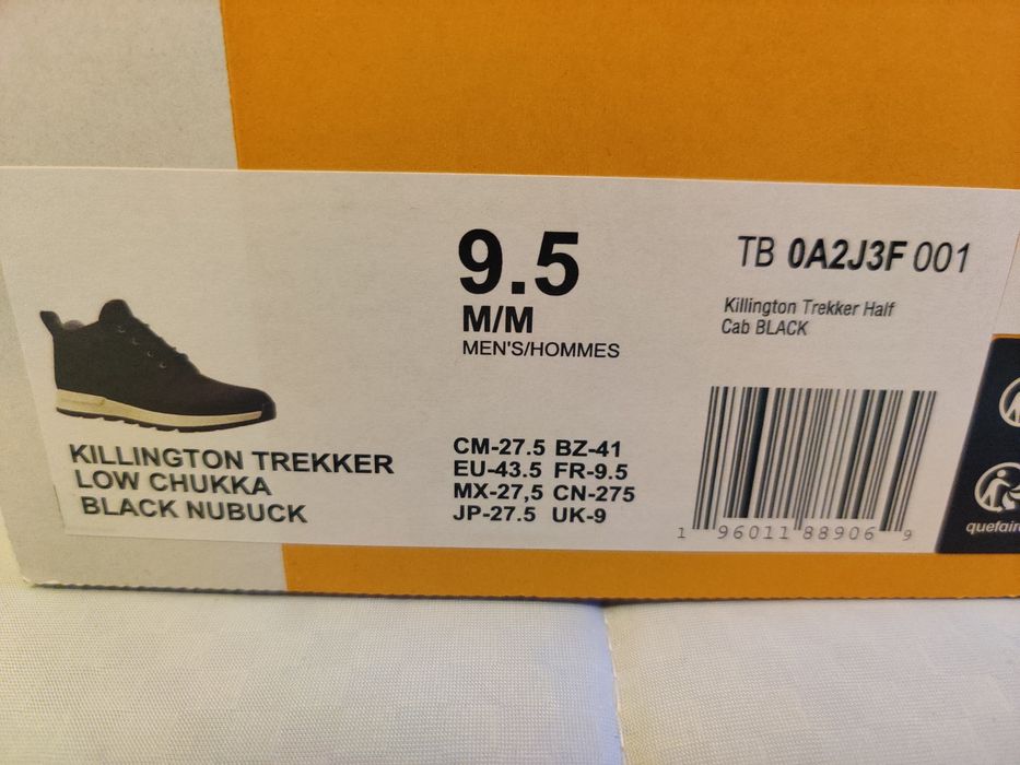 Buty trekkingowe Timberland kllington trekker low chukka 43.5 EU 9.5 U