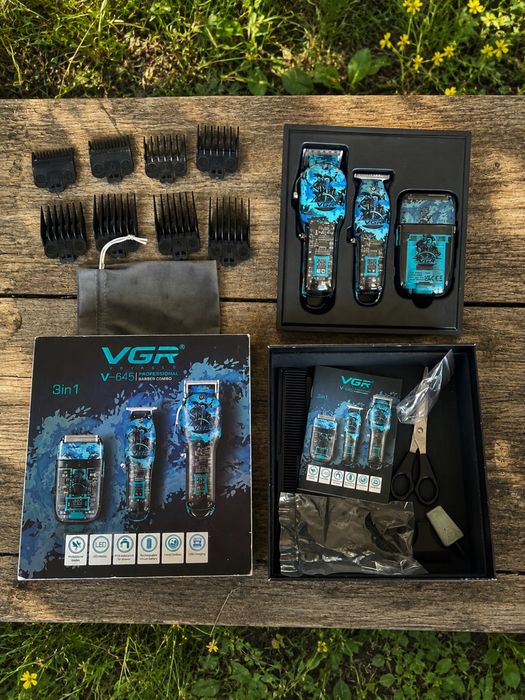 Професійний набір для стрижки VGR V-645 3в1