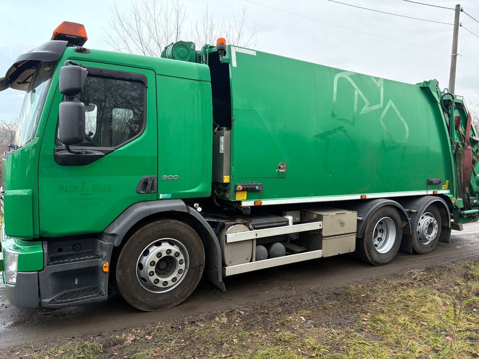 Volvo FE 300  VOLVO FE 300 6x2 Śmieciarka jednokomorowa 2013 NIE man DAF Iveco scani