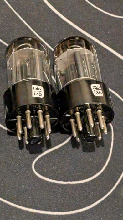 dobrana para 2x nos lampy elektronowe Baldwin / Sylvania 6SN7GTB