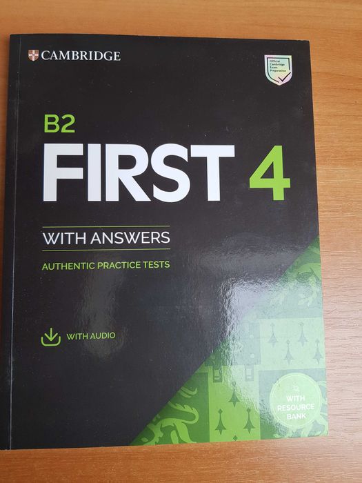 B2 FIRST 4 Authentic Practice Tests with answers