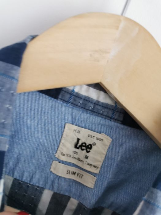 Lee koszula męska długi rękaw w kratkę męska M