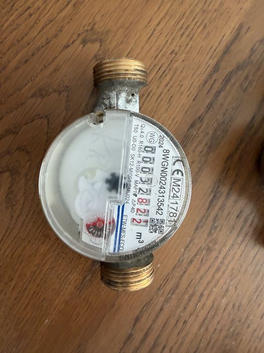 Wodomierz DN 20 -3/4 cala - podlicznik