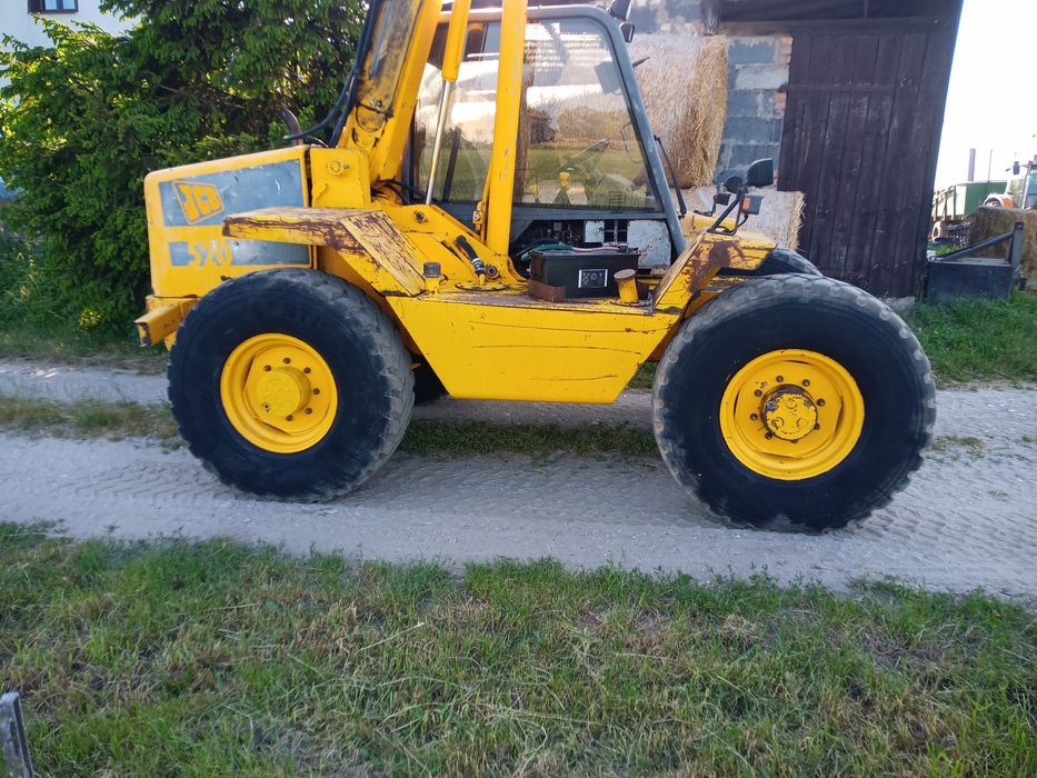 Ładowarka teleskopowa JCB 520 oborowa nie JCB 525 Manitou
