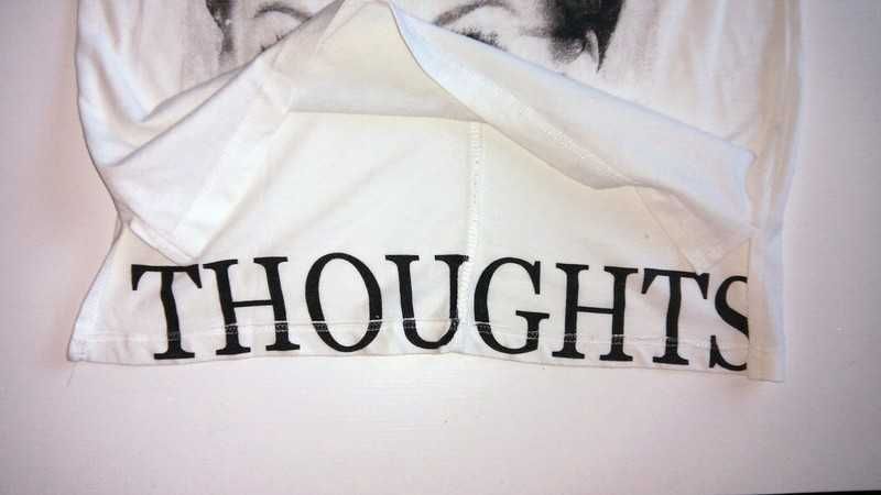 BEZ WAD T-Shirt bluzka z nadrukiem S / 36 stan idealny #160