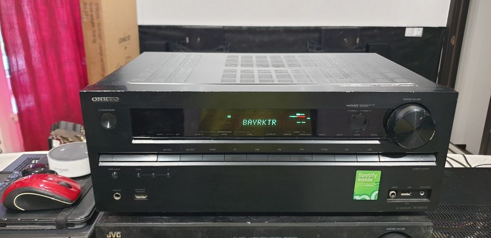 Onkyo NX-TR515 7.2 receiver (нема звуку)