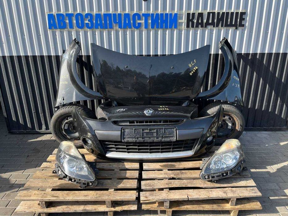Бампер передній Renault Clio 3 рест.