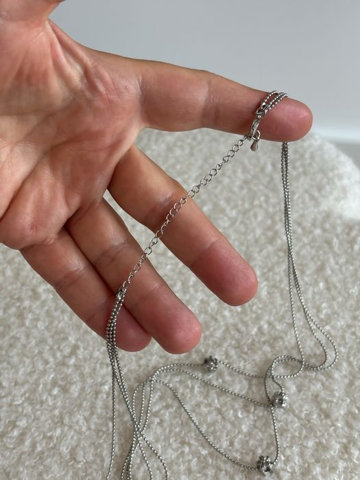 Naszyjnik damski kwiatuszki