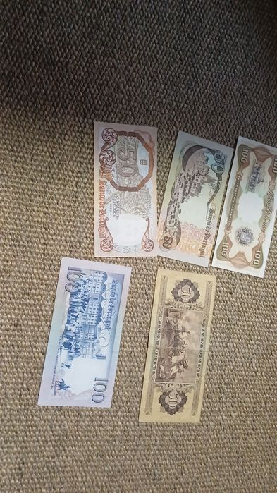 Notas antigas diversas