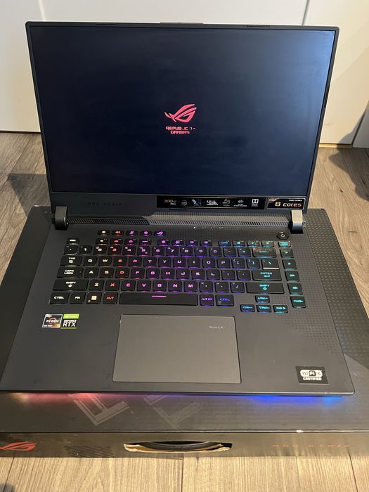 Asus G513QR ROG STRIX Ryzen 7 RTX 3070 16 GB RAM
