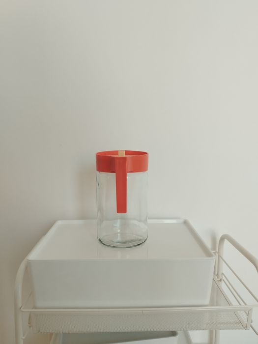 Jarro Toddy vintage dos anos 70, capacidade 1 litro.