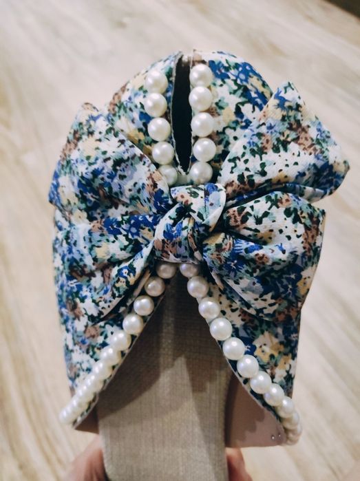 Piękne klapki damskie, nowe, rozmiar 40