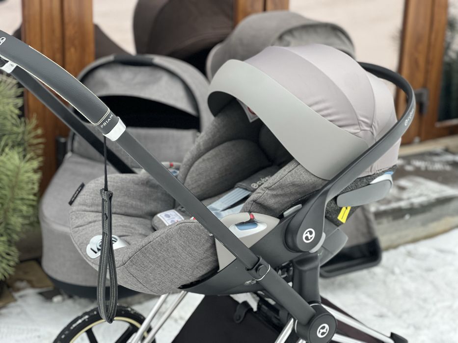 Коляска Cybex Priam 3в1 шасі, люлька, прогулянка, автолюлька cybex