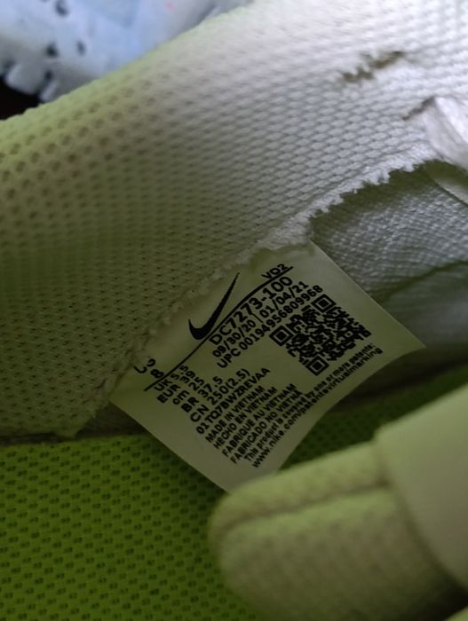 росівки Nike Air Force 1 Flyknit "Move to Zero" р.39