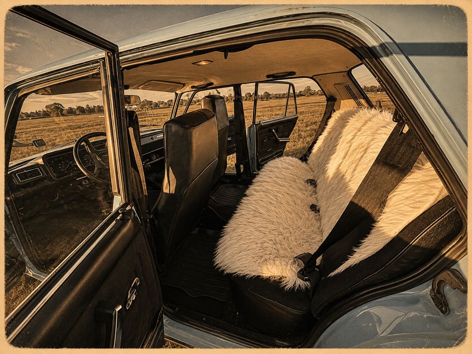RETRO AUTO DO ŚLUBU