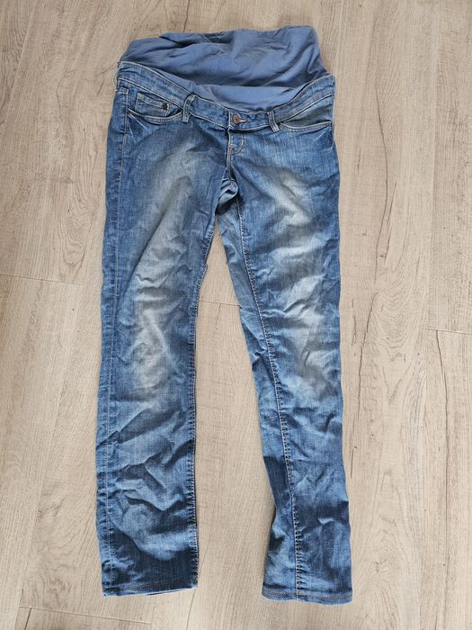 Jeansy ciążowe Mama H&M