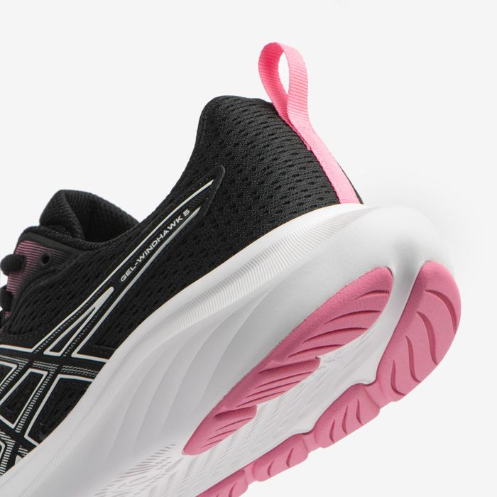 SAPATILHAS DE CORRIDA MULHER ASICS GEL-WINDHAWK PRETO/CORAL