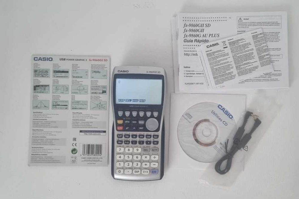Calculadora Gráfica Casio  FX-9860gii SD