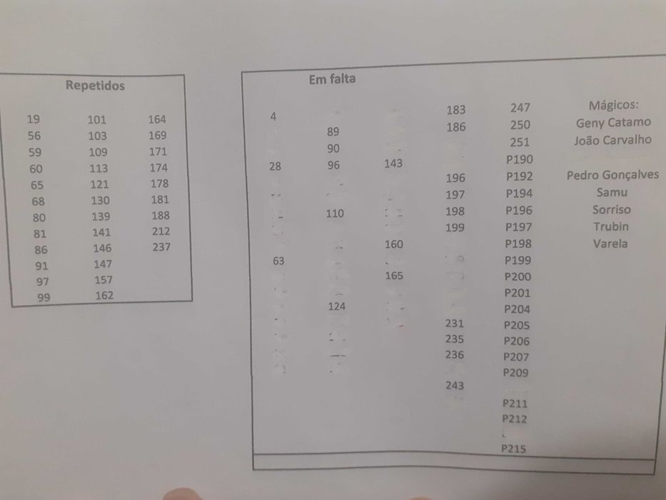 Cartas Futebol Idolos 25/26