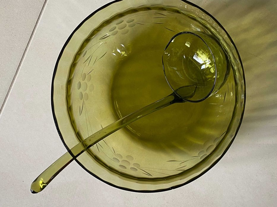 misa szklana do sałatek ponczu