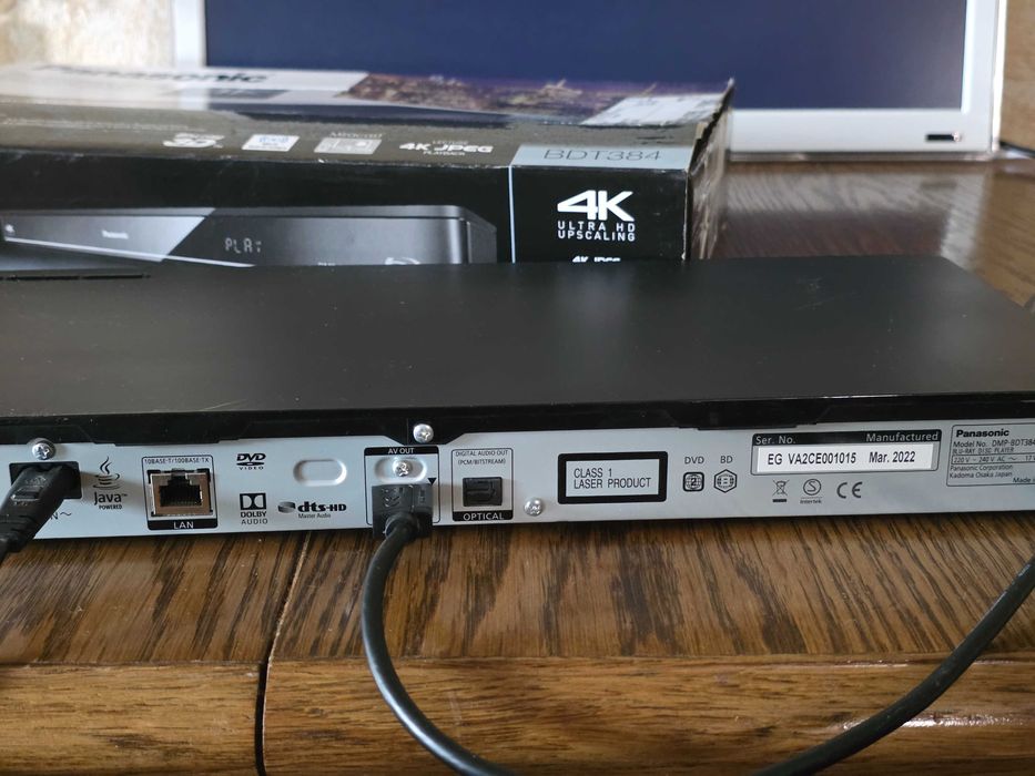 Panasonic Blu-Ray DMP-BDT384EG