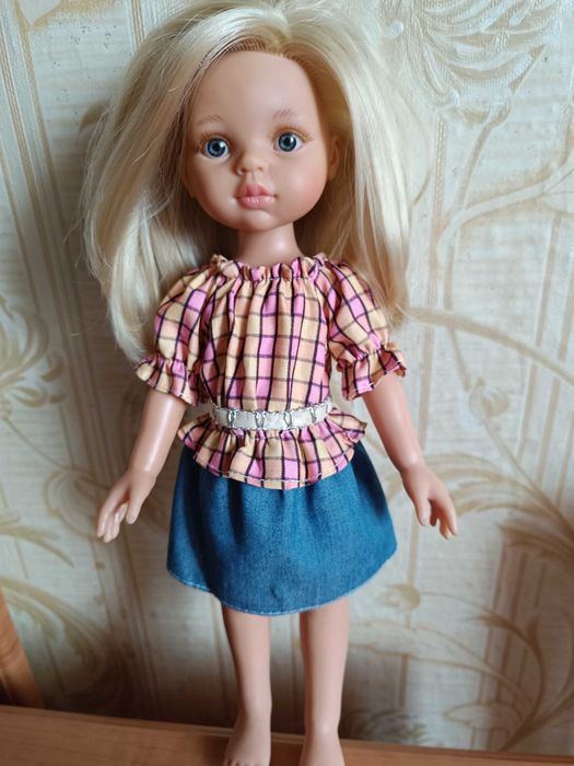 Одежда, платье для кукол Паола Рейн, новое