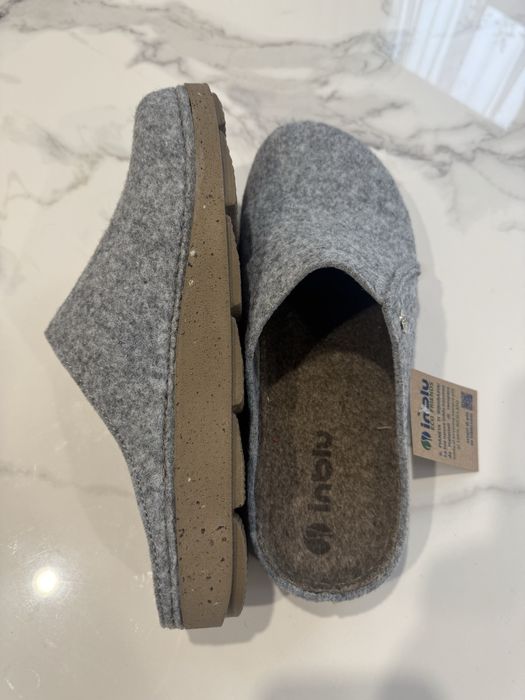 Домашні тапки фірми Інблу з войлока.