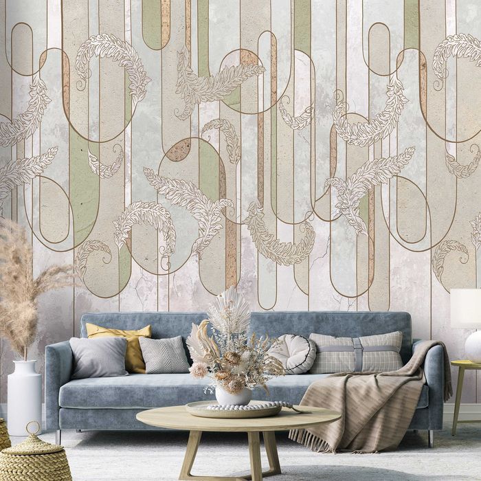 Fototapeta Styl Boho Kremowa Beż Do Pokoju Na Twój Rozmiar + KLEJ