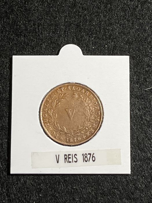 V Reis 1876 ( COBRE )