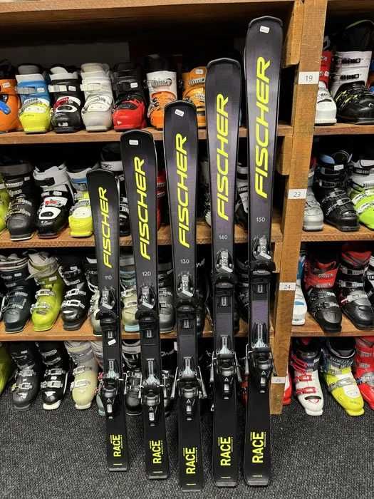 NOWE Narty Junior Fischer Race 110/120/130/140/150 cm  Sklep KATOWICE