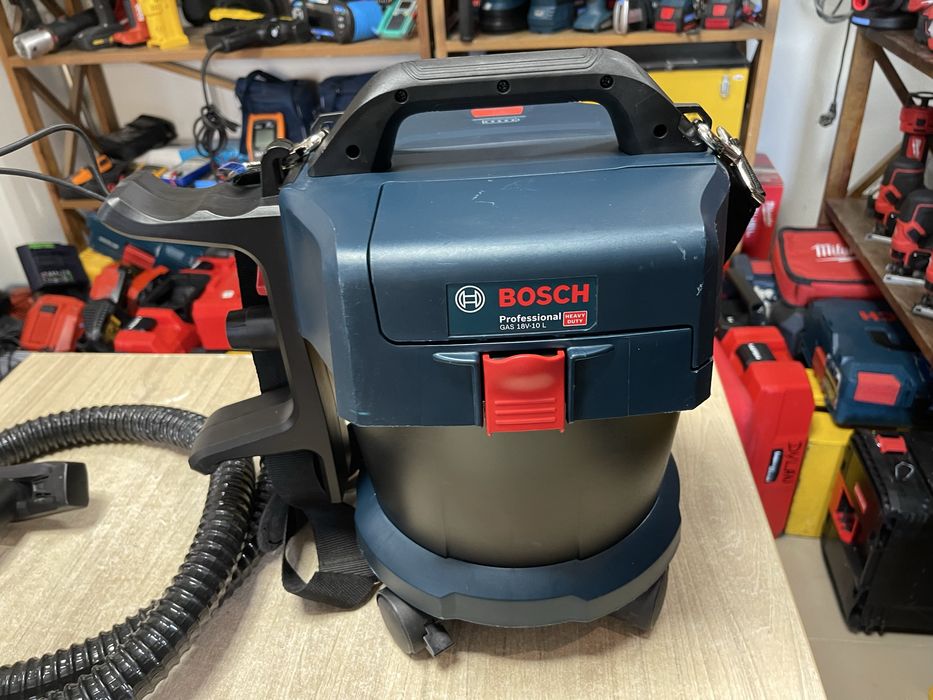 Bosch GAS 18V-10L / акумуляторний пилсосс Бош 18V