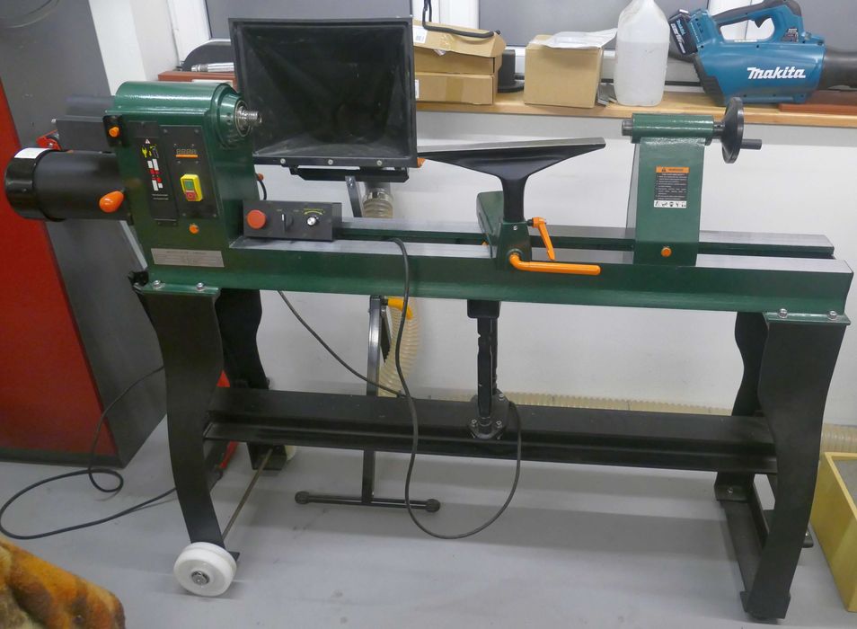 Tokarka do drewna HM2042, 20 cali (50cm) 1,6kW (2KM), duża, ciężka