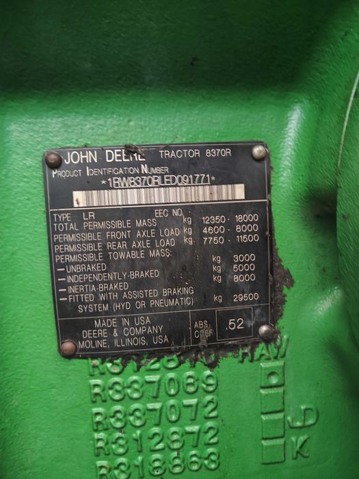 John Deere 8370R