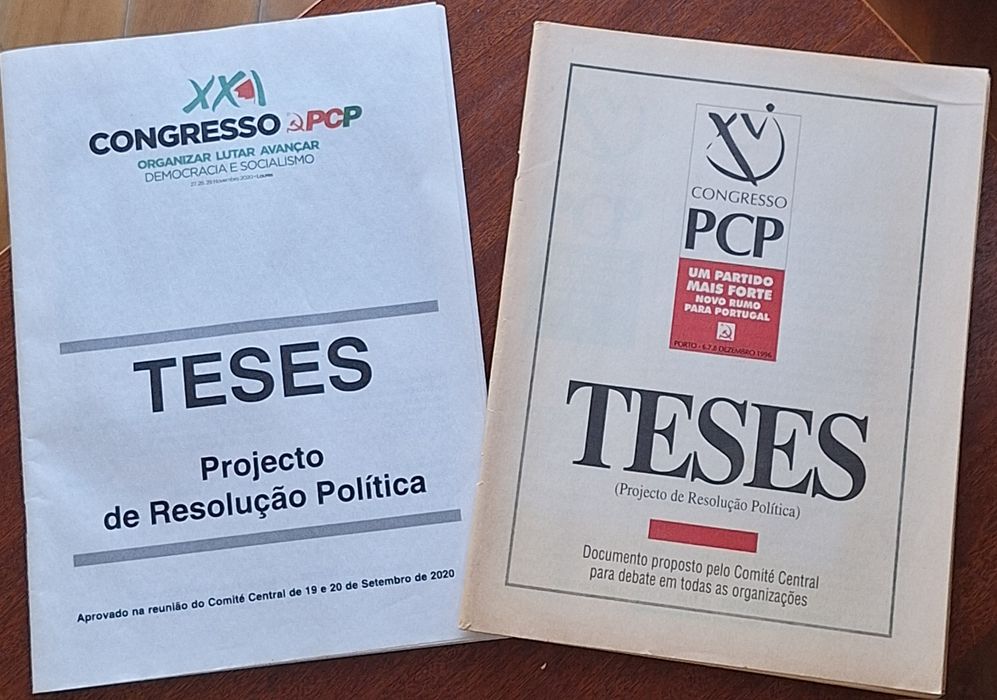 Revistas/documentos políticos anos 70/90