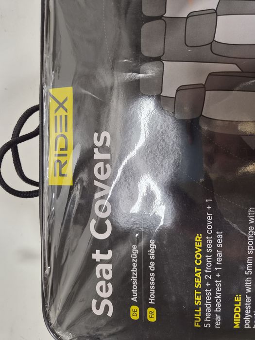 Pokrowce na siedzenia kopmletne nowe  RIDEX