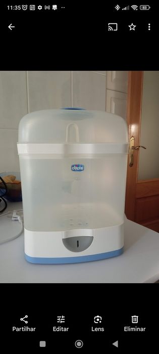 Esterilizador biberões