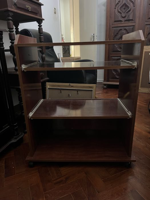 Movel computador e impressora